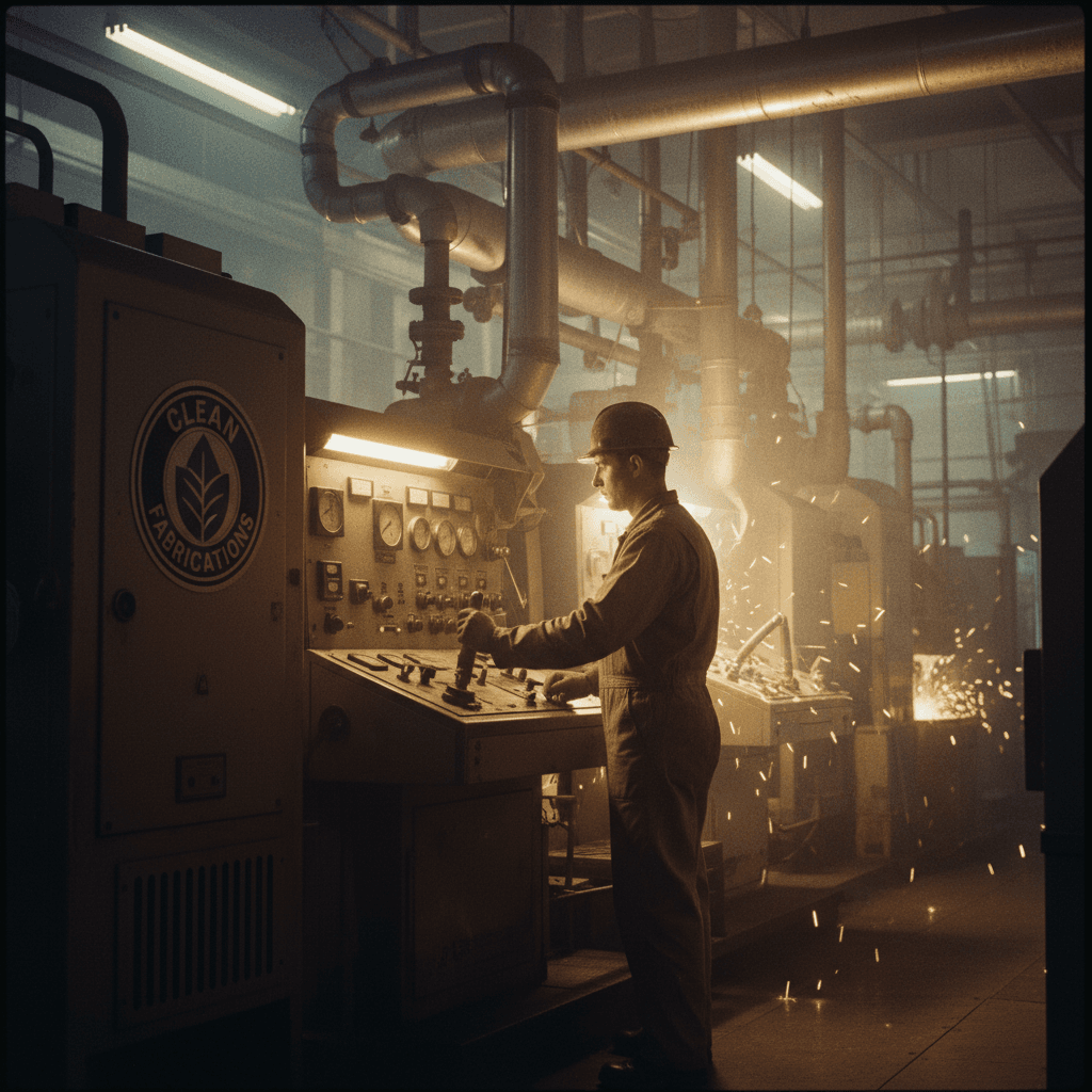 Carbon-negative industrial processing platform in operation