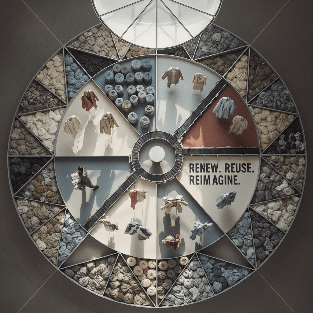 Circular economy material transformation and processing