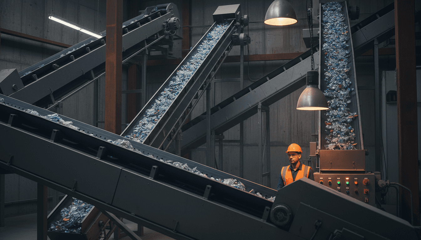 Advanced recycling platform processing plastic feedstock